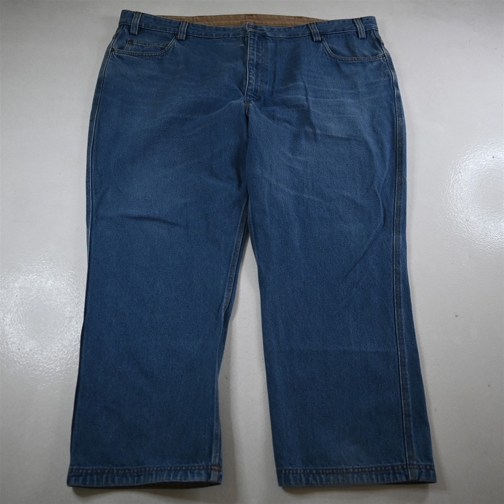 Duluth 48x30 Light Canvas Denim 86069 Relaxed Mens Jeans‎